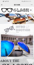 眼镜模板手机端效果