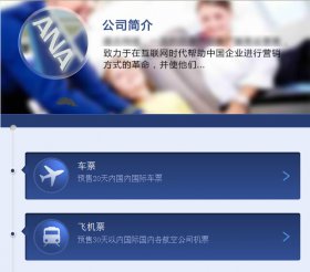 微门户个性化风格